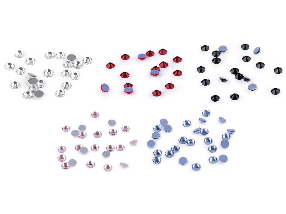 Strasuri de lipit la cald - hotfix ss20 - Roz (2 Grame)