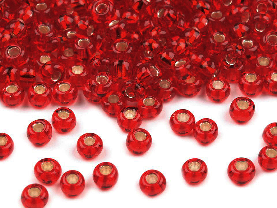 Mărgele nisip preciosa, 8/0 - 3 mm - Argintiu (20 Grame)