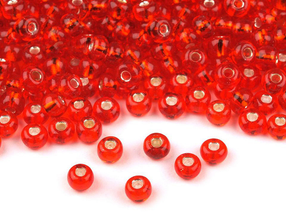 Mărgele nisip preciosa, 8/0 - 3 mm - Argintiu (20 Grame)