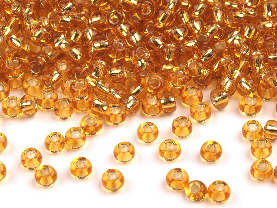 Mărgele nisip preciosa, 8/0 - 3 mm - Argintiu (20 Grame)