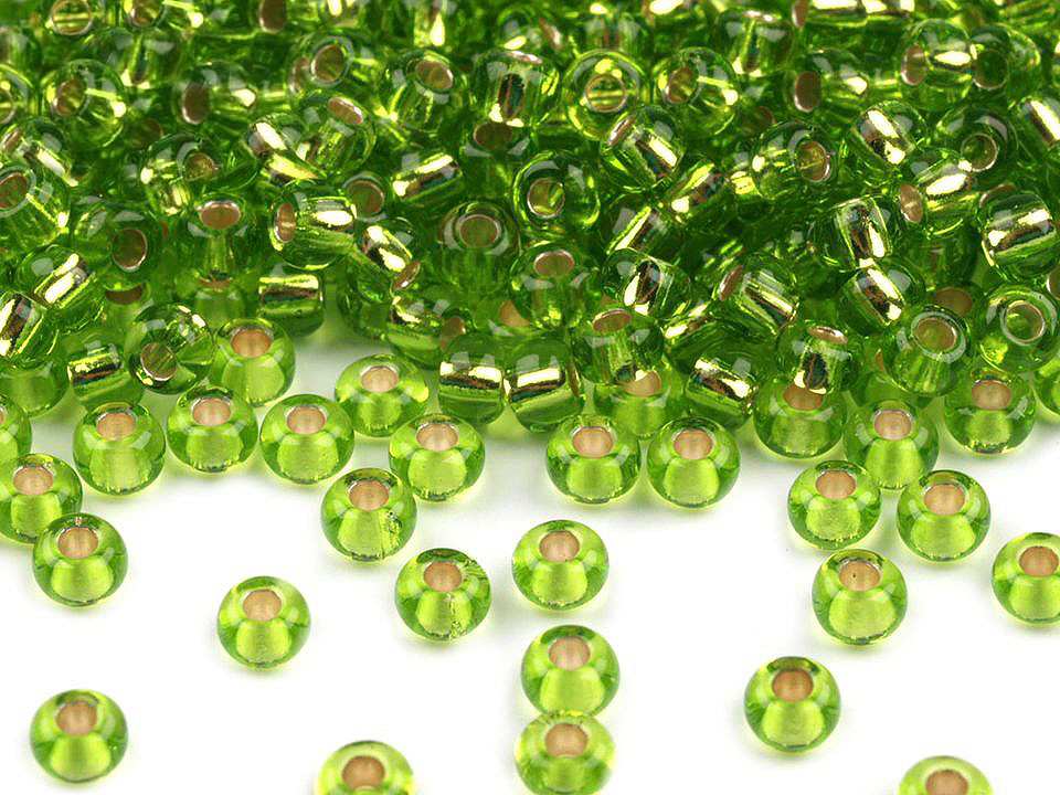 Mărgele nisip preciosa, 8/0 - 3 mm - Argintiu (20 Grame)