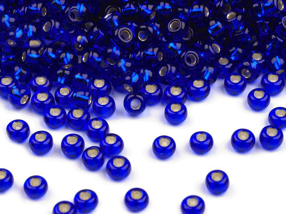 Mărgele nisip preciosa, 8/0 - 3 mm - Argintiu (20 Grame)