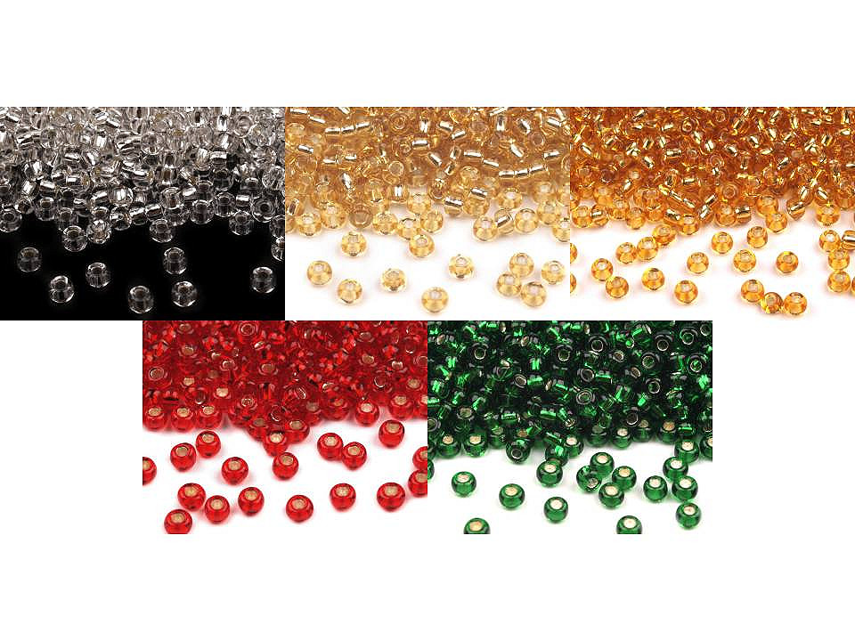 Mărgele nisip preciosa, 8/0 - 3 mm - Argintiu (20 Grame)