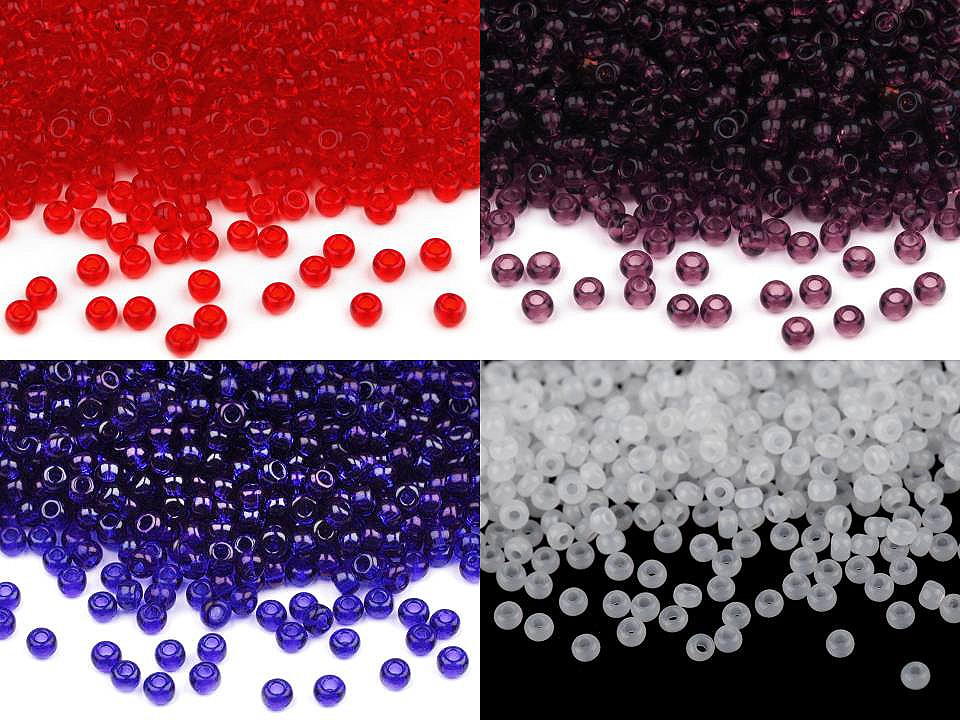 Mărgele nisip preciosa, 10/0 - 2,3 mm - Albastru regal (20 Grame)