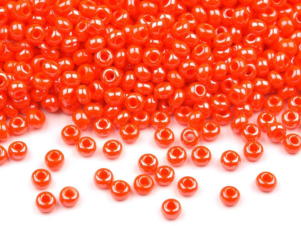 Mărgele nisip sidefate preciosa, 10/0 - 2,3 mm - Alb (20 Grame)