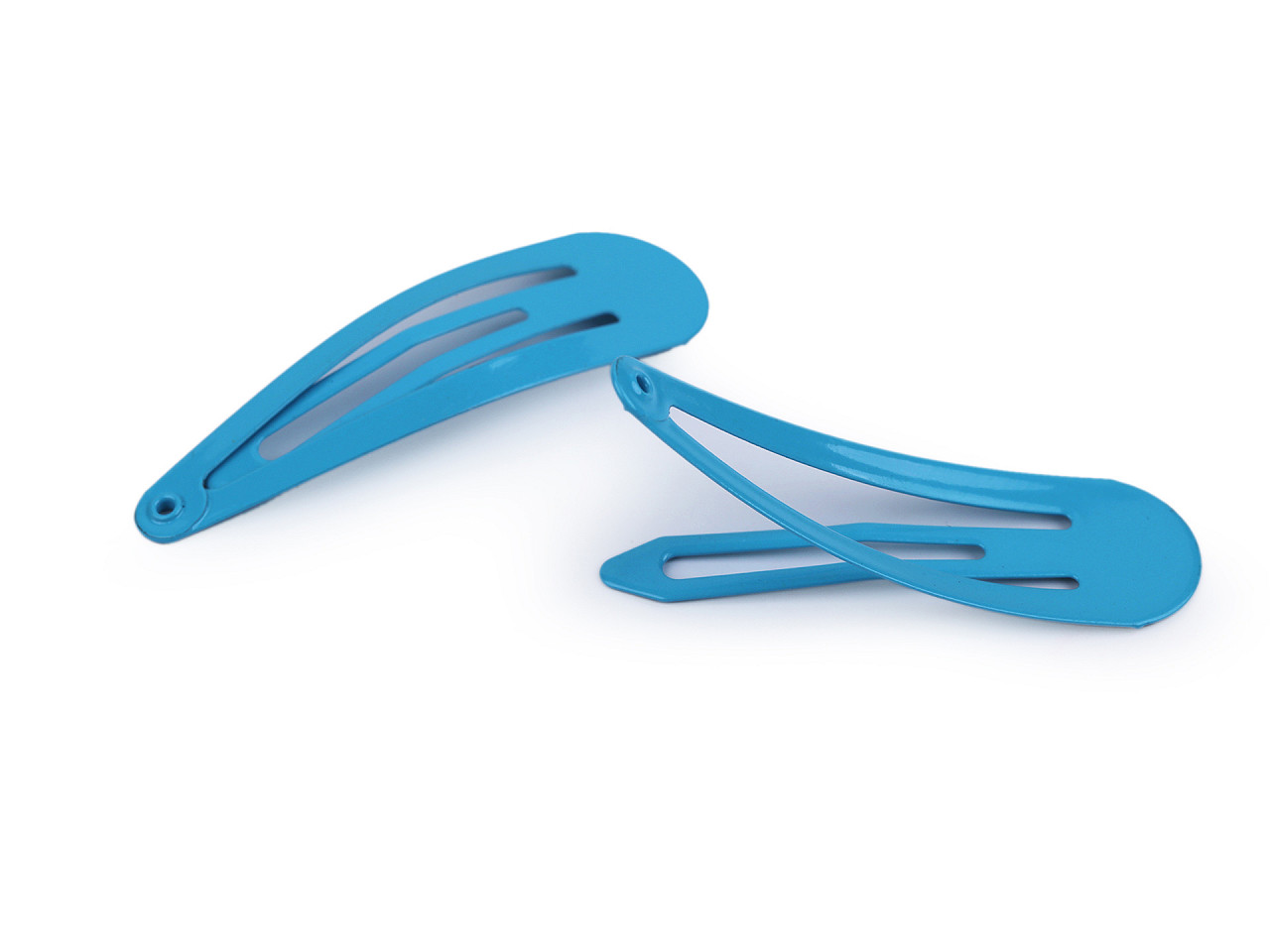 Agrafe de păr aurii - Negru (1 Card)