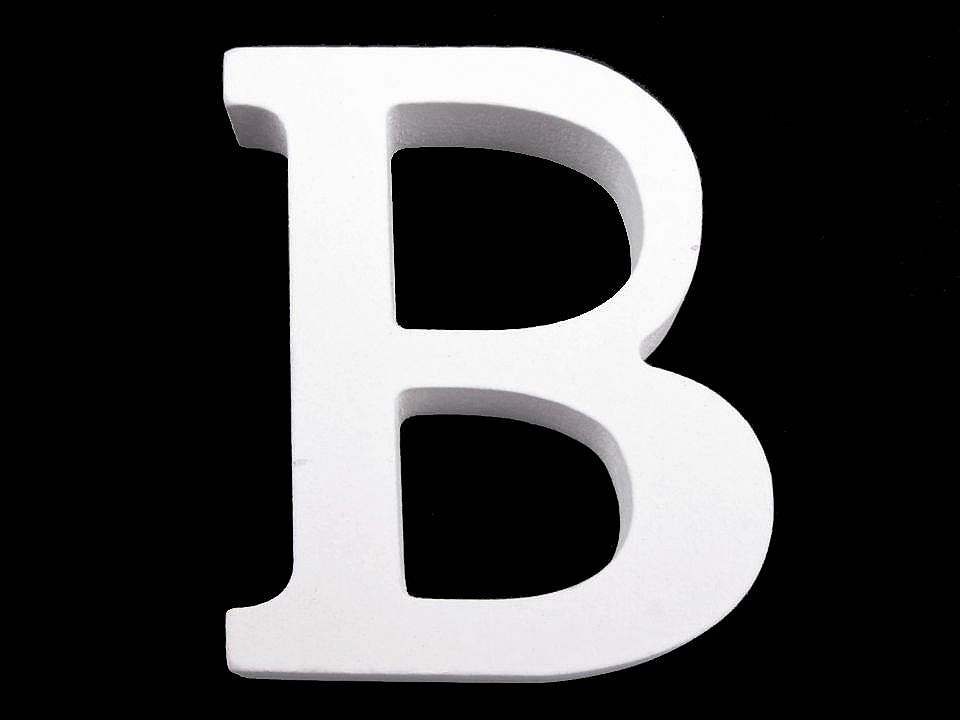 Litere decorative din lemn - Alb (20 Bucăți)