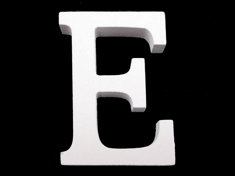 Litere decorative din lemn - Alb (20 Bucăți)