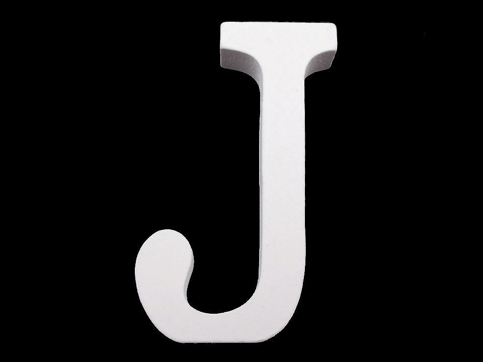 Litere decorative din lemn - Alb (20 Bucăți)