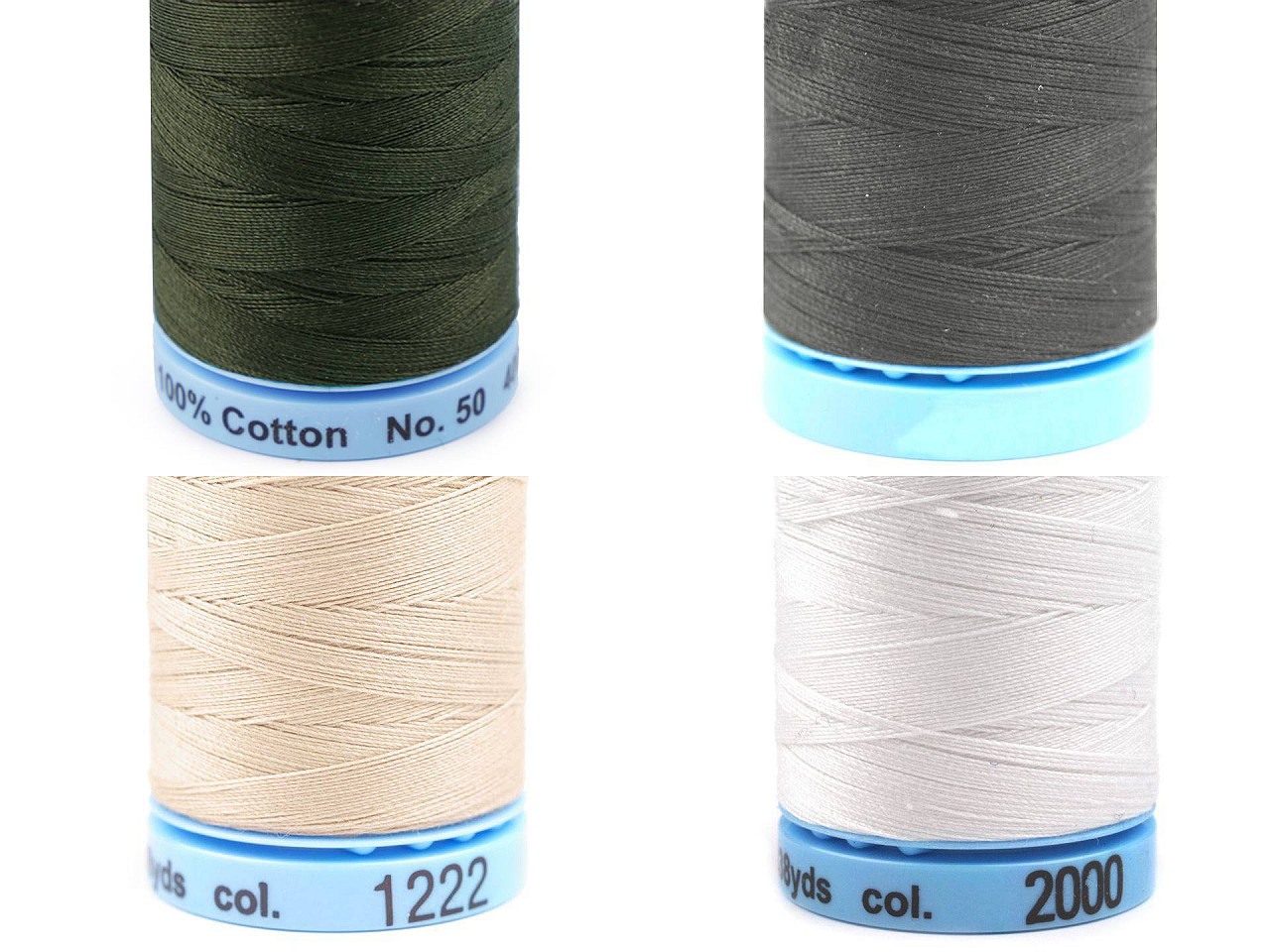 Ață bumbac mercerizat triana amann, 400 m - Banana crepe (5 Bucăți)