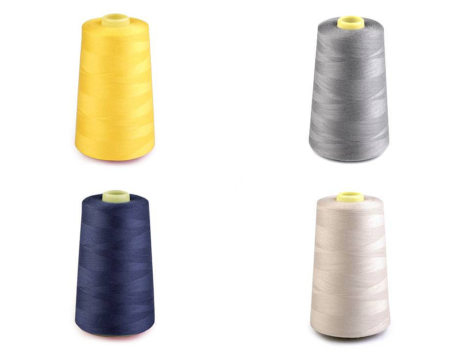 Ață poliester pentru overlock pes 40/2, con 4572 m - Biscotti (1 Bucată)