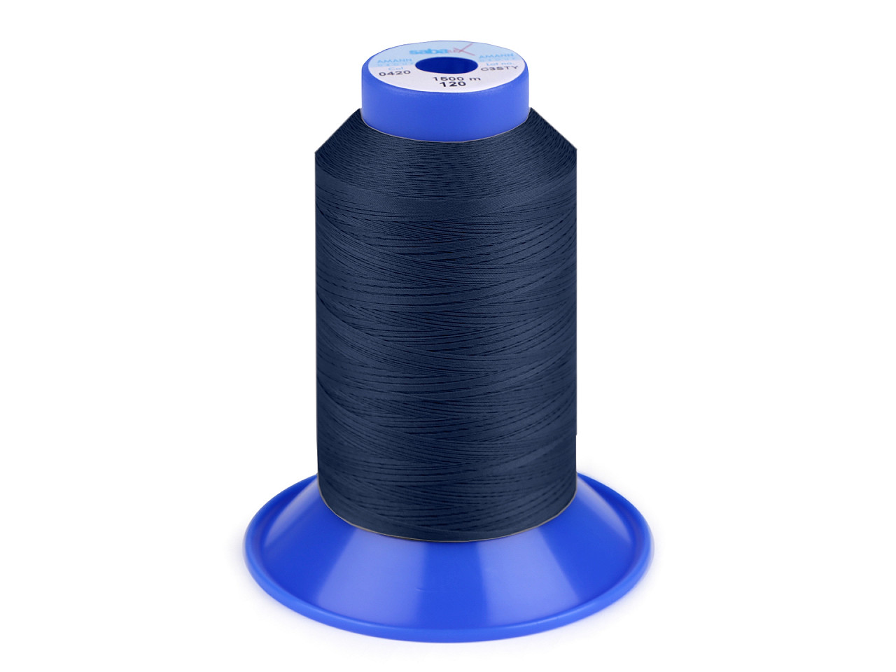 Ață elastică sabaflex 120; 1500 m - Albastru regal (5 Bucăți)