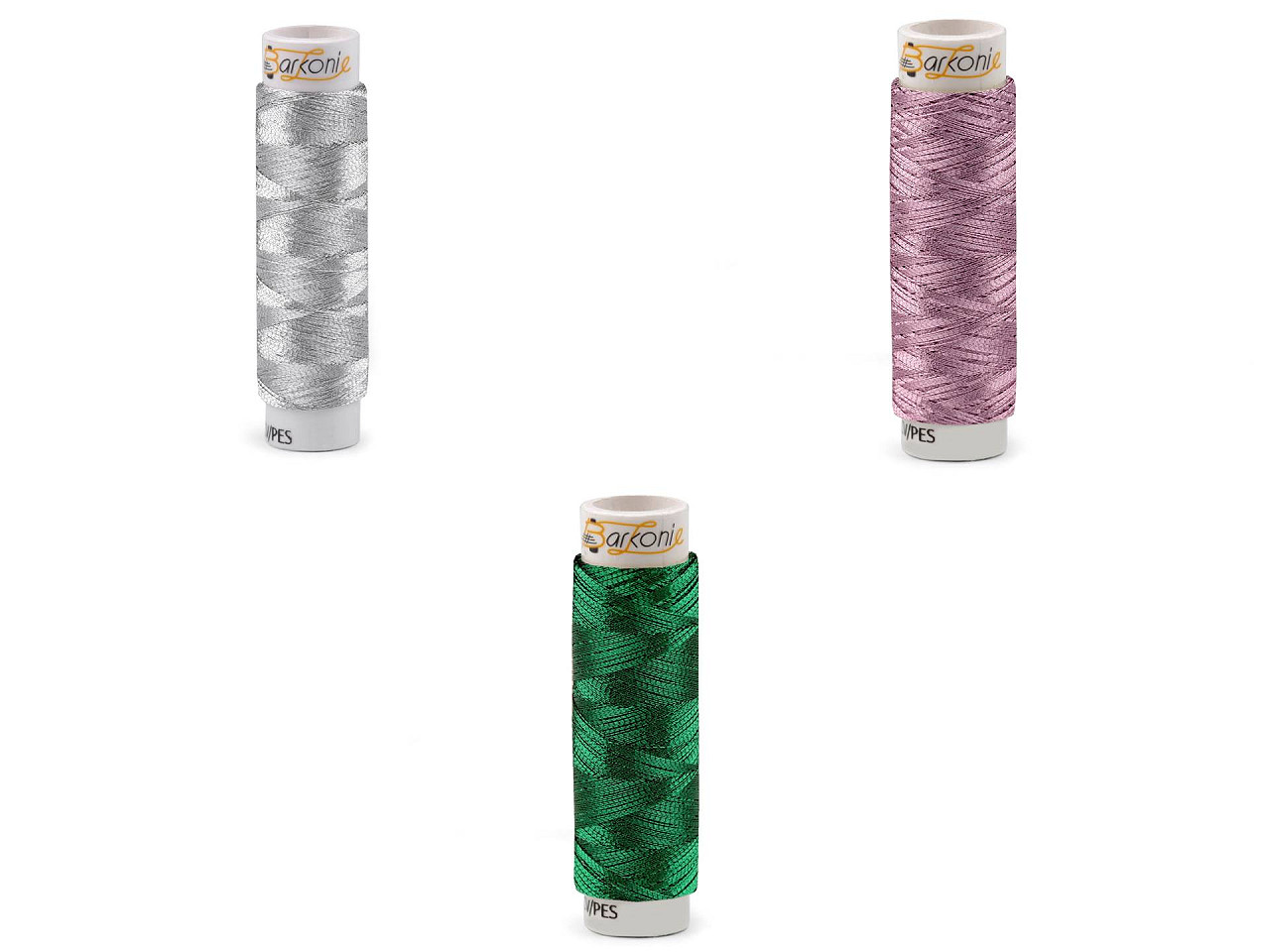 Ață metalizată karolina 1; 100 m - Auriu deschis (1 Bucată)