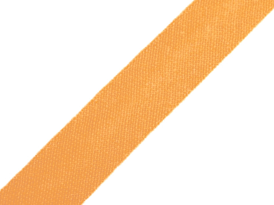 Bandă bias din bumbac, lățime 14 mm - Portocaliu pumpkin (25 Metri) Bandă bias din bumbac, lățime 14 mm - Portocaliu pumpkin (25 Metri)
