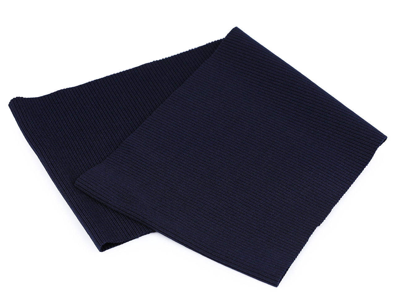 Tricot elastic circular, 15x80 cm - Maro închis (1 Bucată)