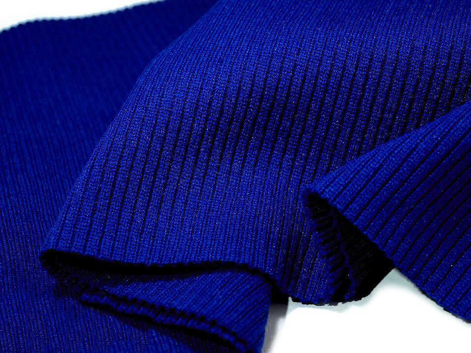 Tricot elastic circular, 15x80 cm - Maro închis (1 Bucată)