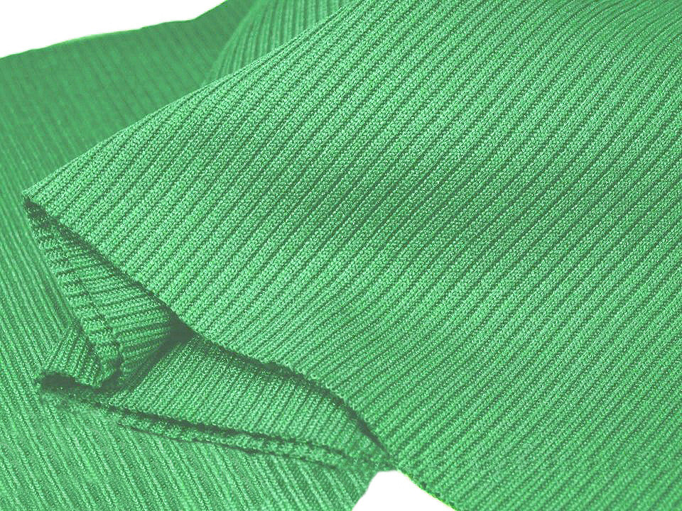 Tricot elastic circular, 15x80 cm - Maro închis (1 Bucată)