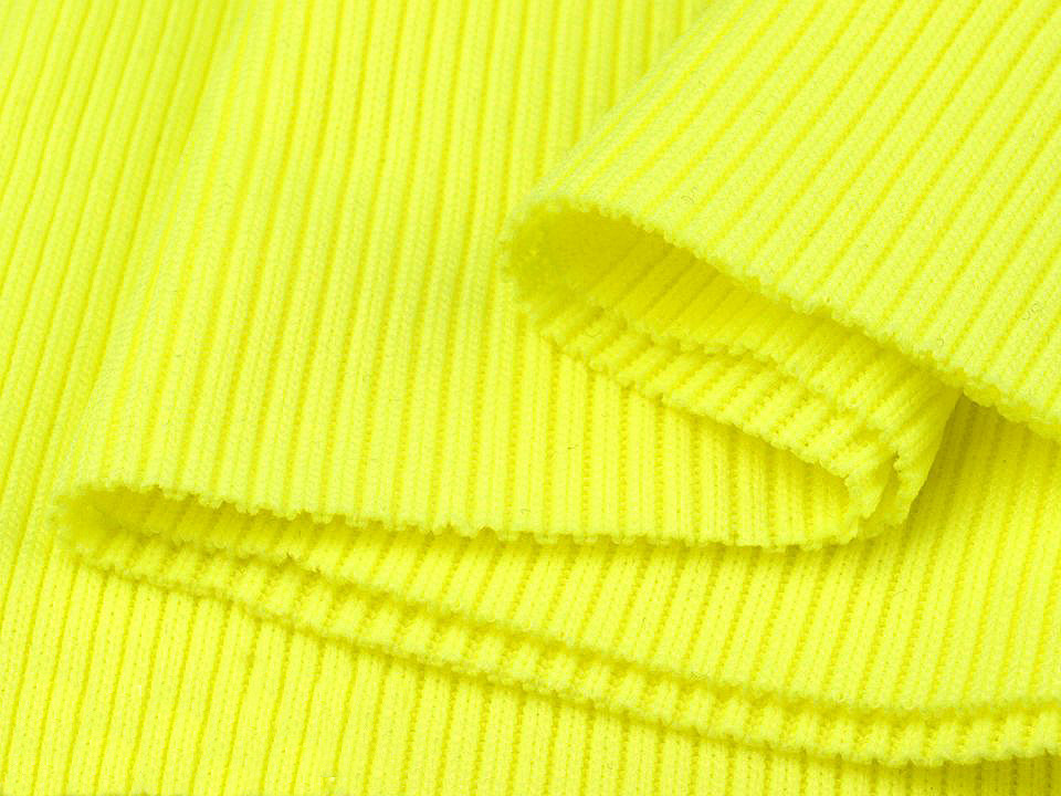 Tricot elastic circular, 15x80 cm - Maro închis (1 Bucată)