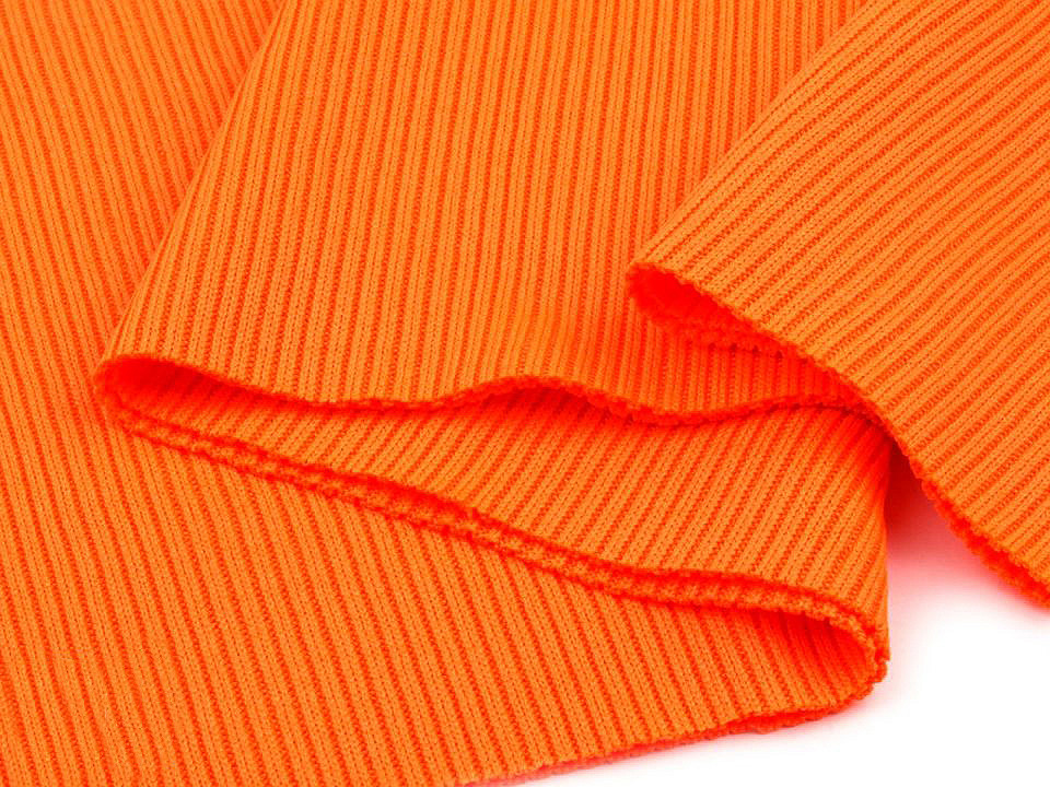 Tricot elastic circular, 15x80 cm - Maro închis (1 Bucată)