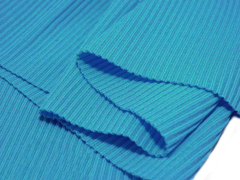 Tricot elastic circular, 15x80 cm - Maro închis (1 Bucată)