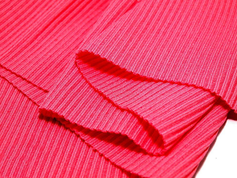 Tricot elastic circular, 15x80 cm - Maro închis (1 Bucată)