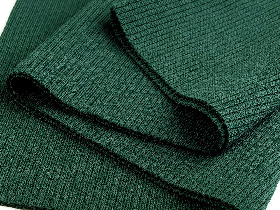 Tricot elastic circular, 15x80 cm - Maro închis (1 Bucată)