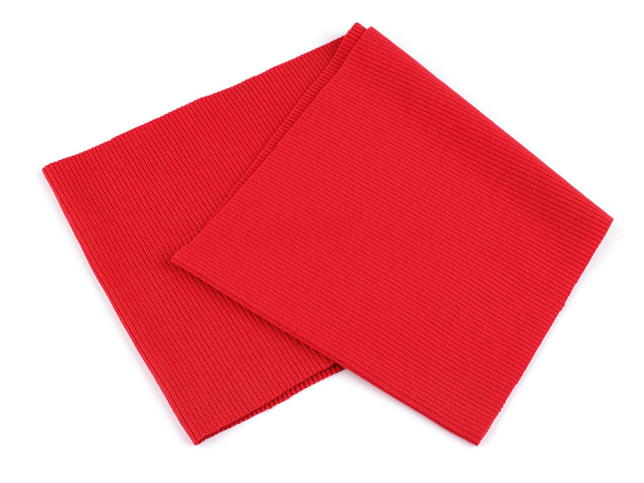 Tricot elastic circular, 15x80 cm - Maro închis (1 Bucată)