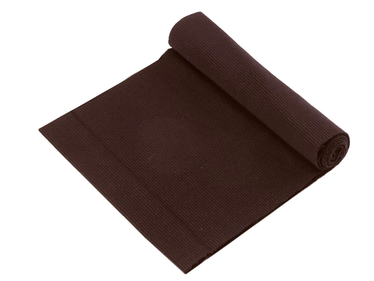 Tricot elastic circular, 16x80 cm - Roz pudrat (1 Bucată)