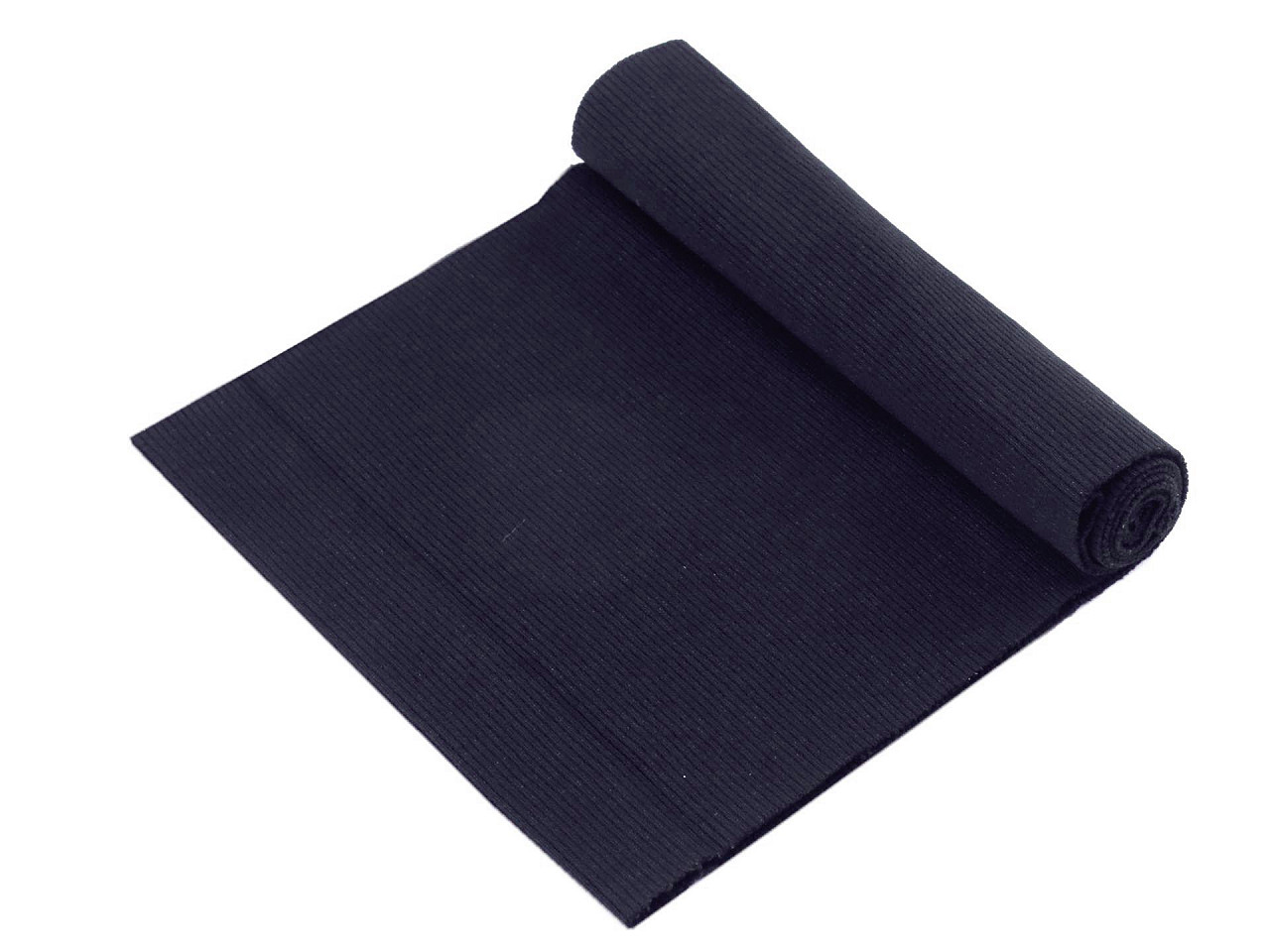 Tricot elastic circular, 16x80 cm - Roz pudrat (1 Bucată)