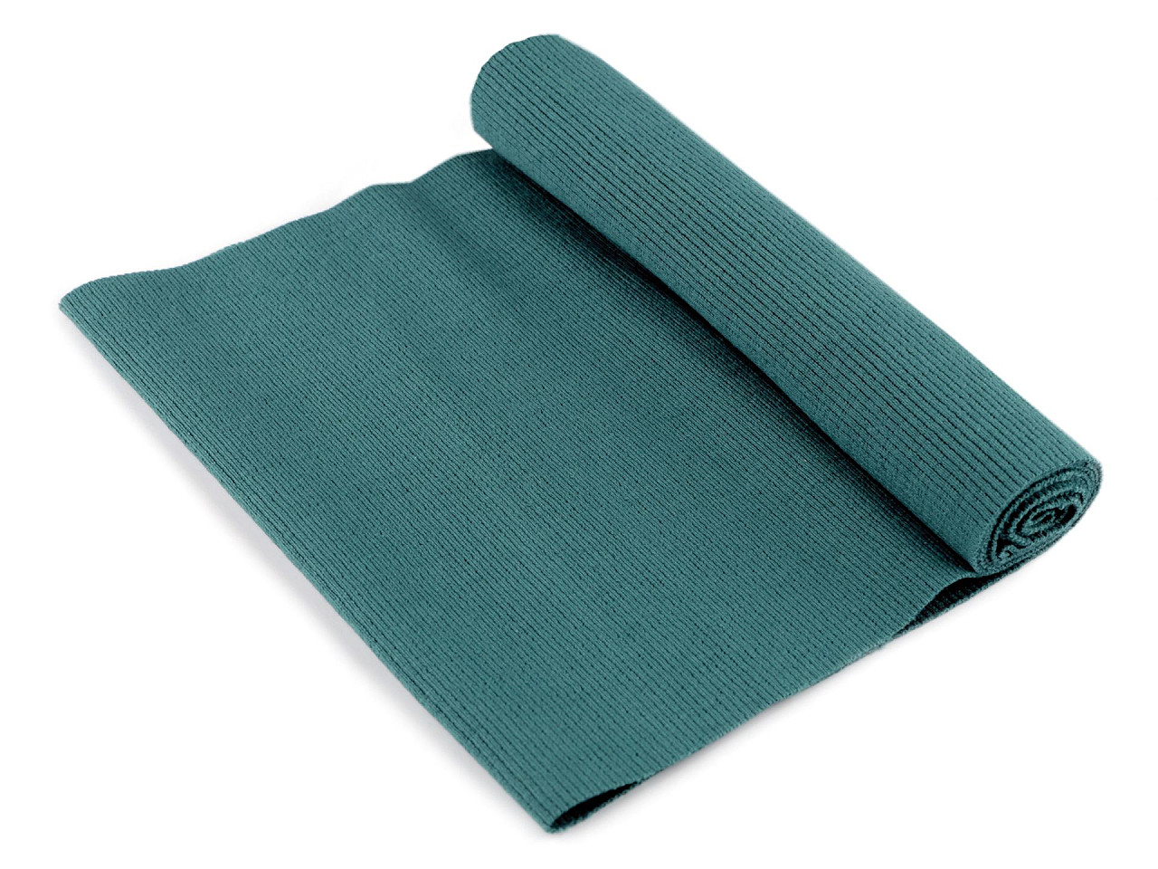 Tricot elastic circular, 16x80 cm - Roz pudrat (1 Bucată)