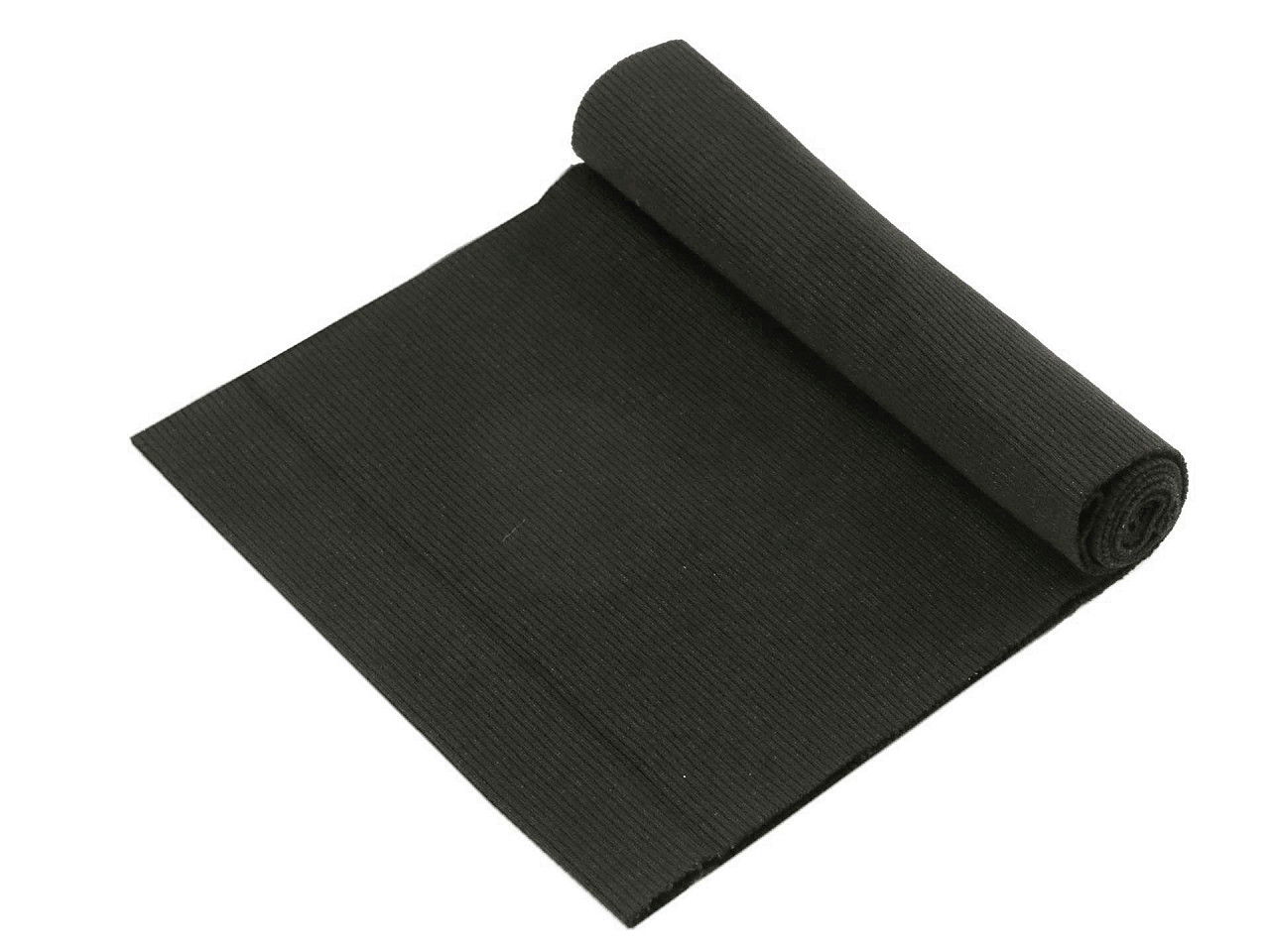 Tricot elastic circular, 16x80 cm - Roz pudrat (1 Bucată)