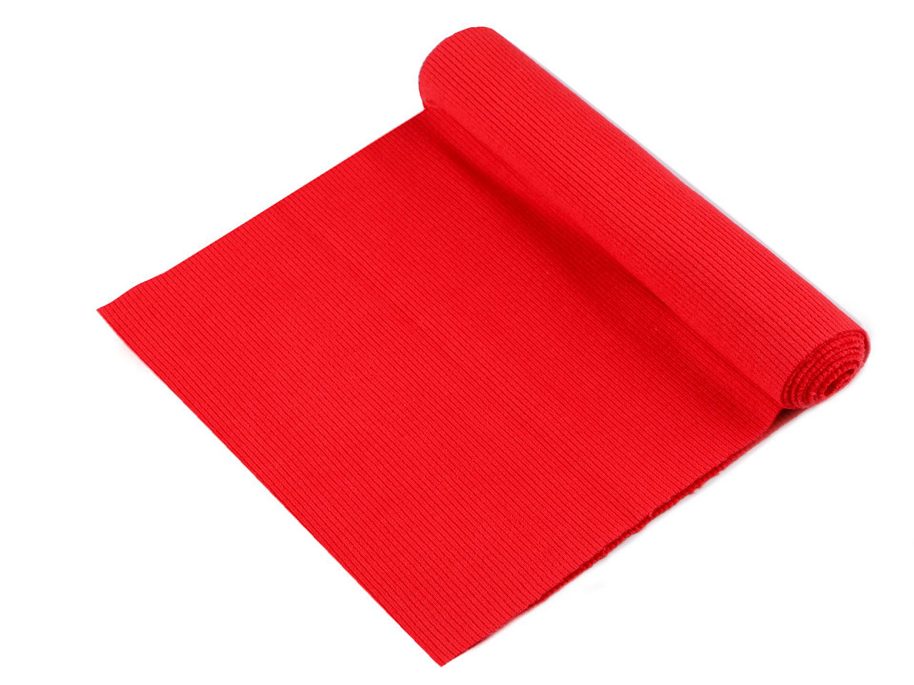 Tricot elastic circular, 16x80 cm - Roz pudrat (1 Bucată)