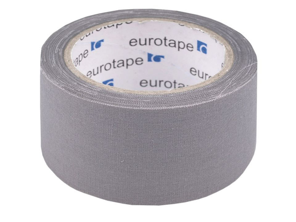 Bandă adezivă textilă, 10mx48mm - Gri neutral (36 Bucăți) Bandă adezivă textilă, 10mx48mm - Gri neutral (36 Bucăți)