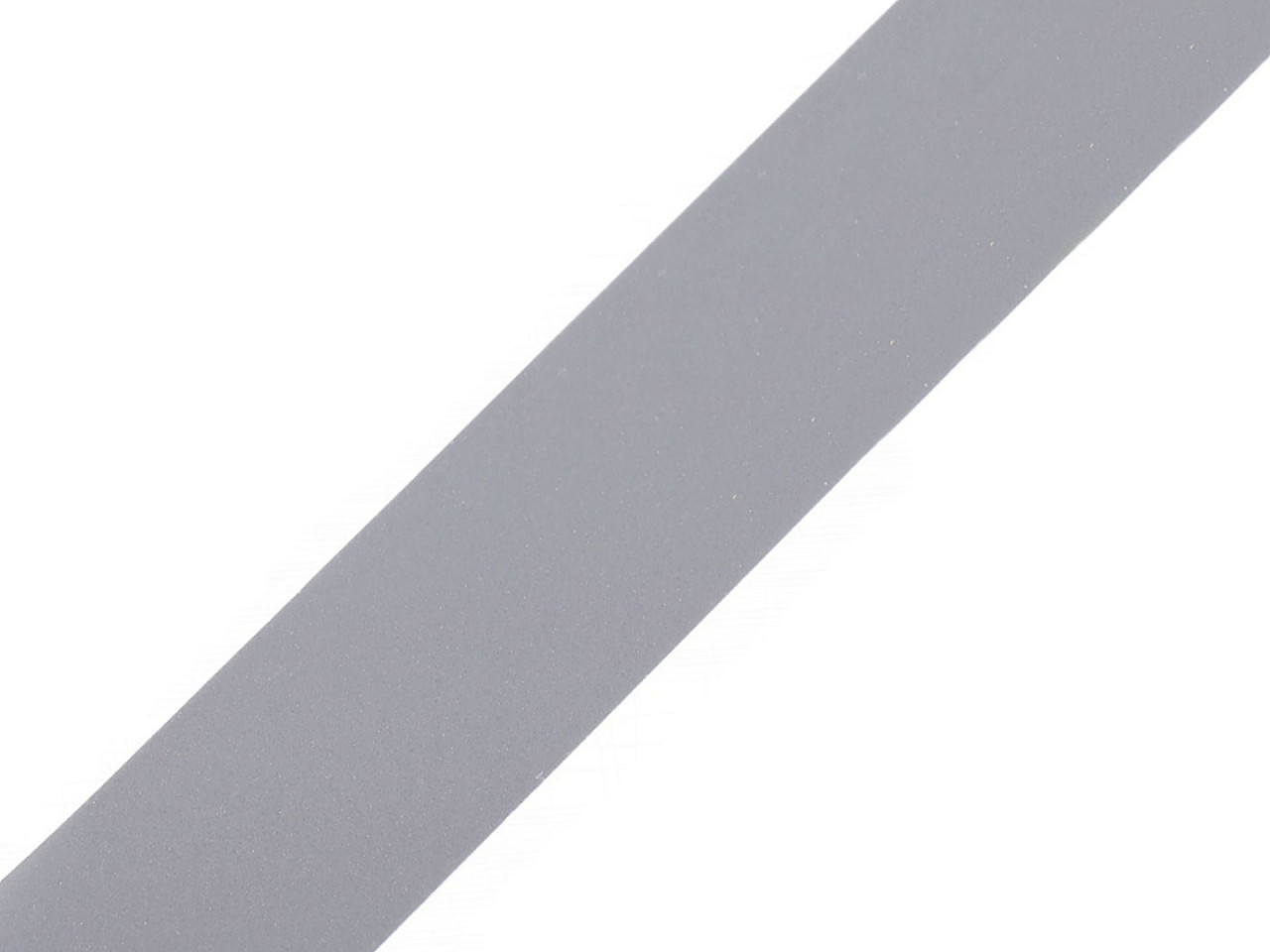 Bandă reflectorizantă de cusut, lățime 30 mm - Gri porumbel (100 Metri)