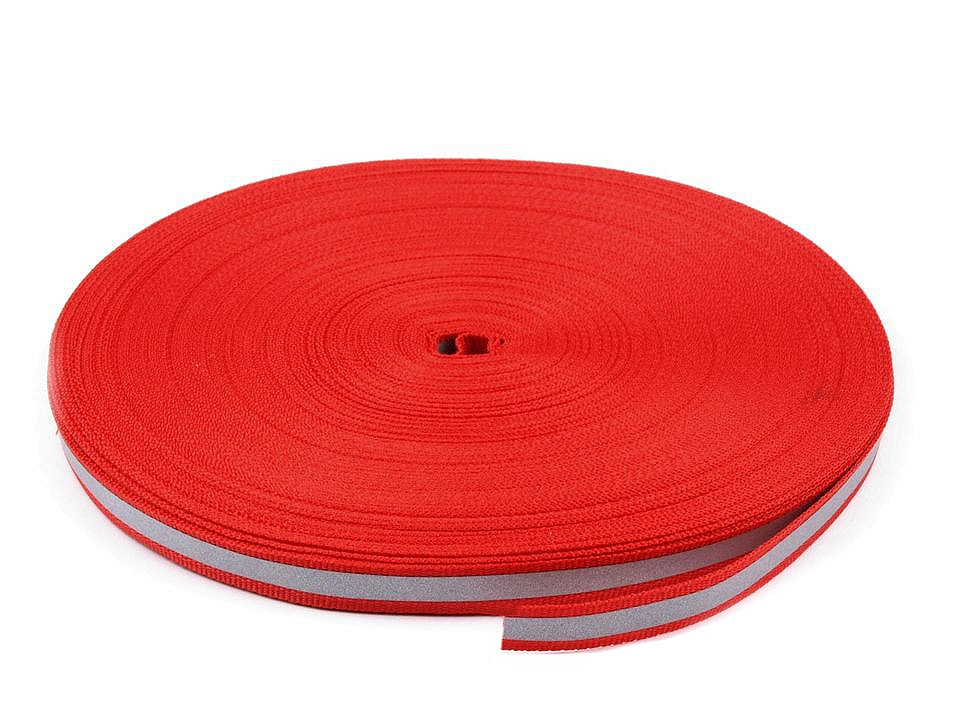 Bandă reflectorizantă textilă, lățime 10 mm - Galben reflectorizant (50 Metri)