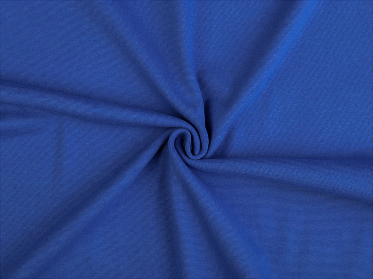 Tricot bumbac elastic - Albastru regal (1 Metru)