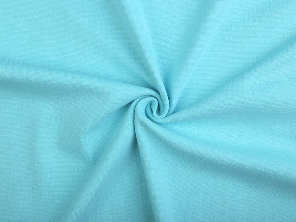 Tricot bumbac elastic - Albastru regal (1 Metru)
