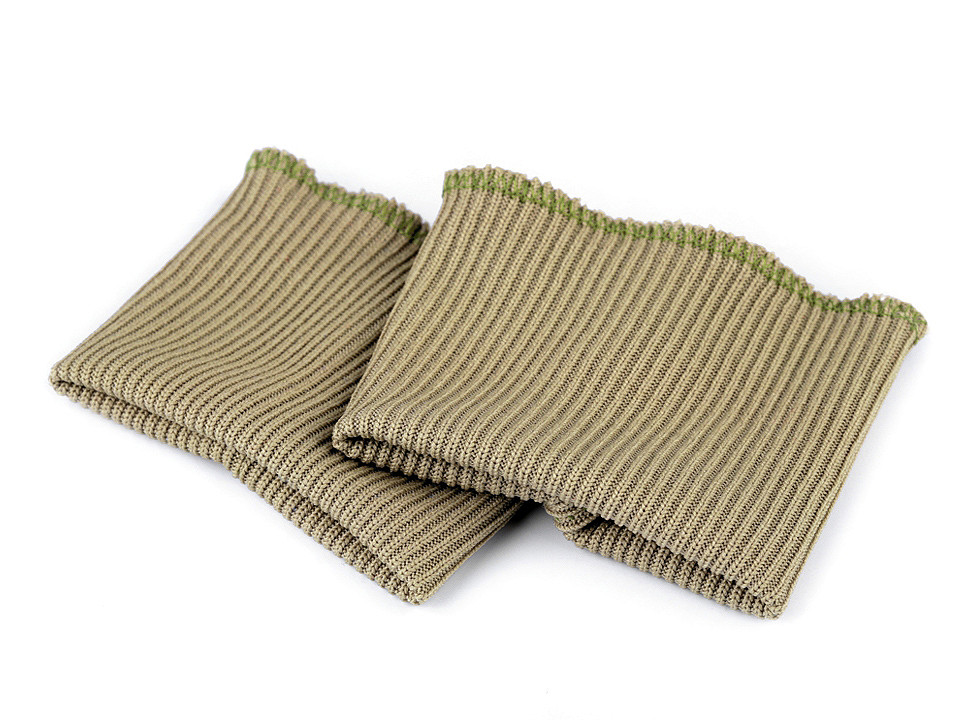 Manșete elastice tricotate, lățime 7 cm - Alb (5 Perechi) Manșete elastice tricotate, lățime 7 cm - Alb (5 Perechi)
