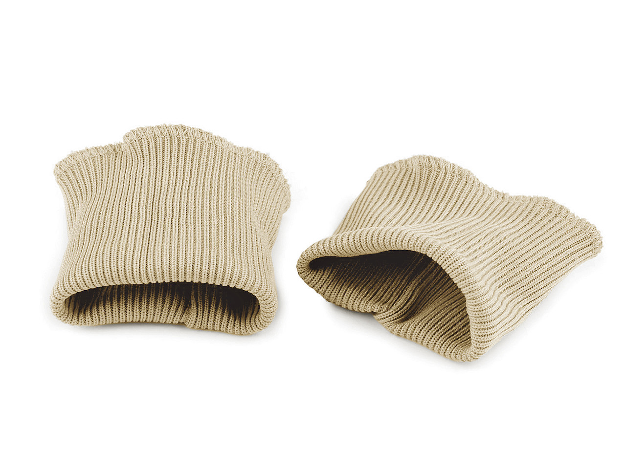 Manșete elastice tricotate, lățime 7 cm - Alb (5 Perechi) Manșete elastice tricotate, lățime 7 cm - Alb (5 Perechi)