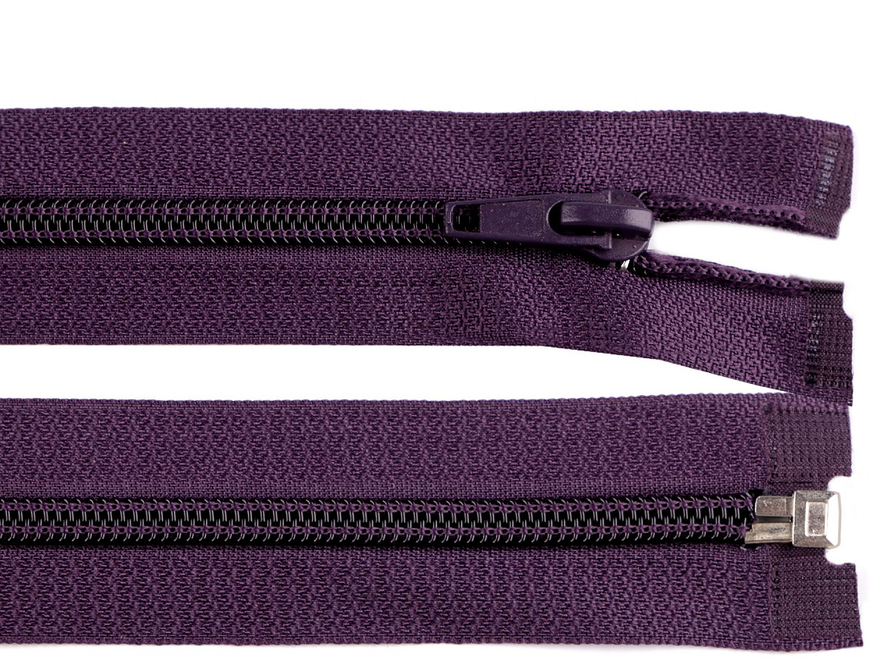 Fermoar spiralat no 5, lungime 85 cm pol - Negru (1 Bucată)