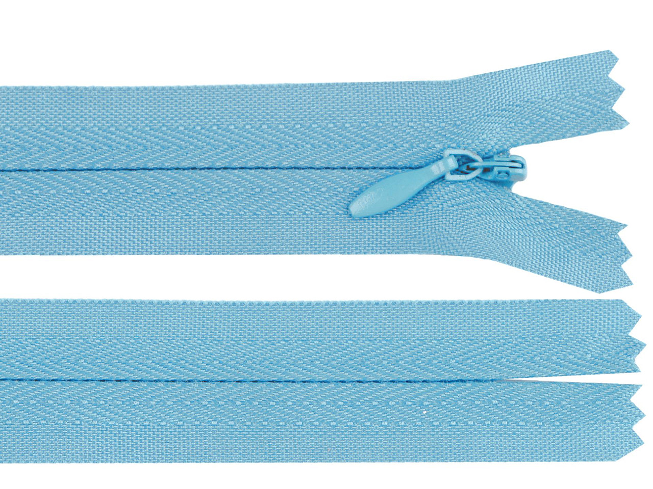 Fermoar ascuns nedetașabil no 3 lungime 30 cm - Baby blue (1 Bucată) Fermoar ascuns nedetașabil no 3 lungime 30 cm - Baby blue (1 Bucată)