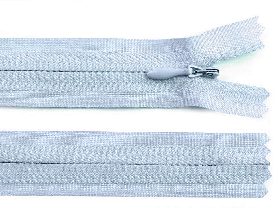 Fermoar ascuns nedetașabil no 3 lungime 60 cm - Verde (1 Bucată)