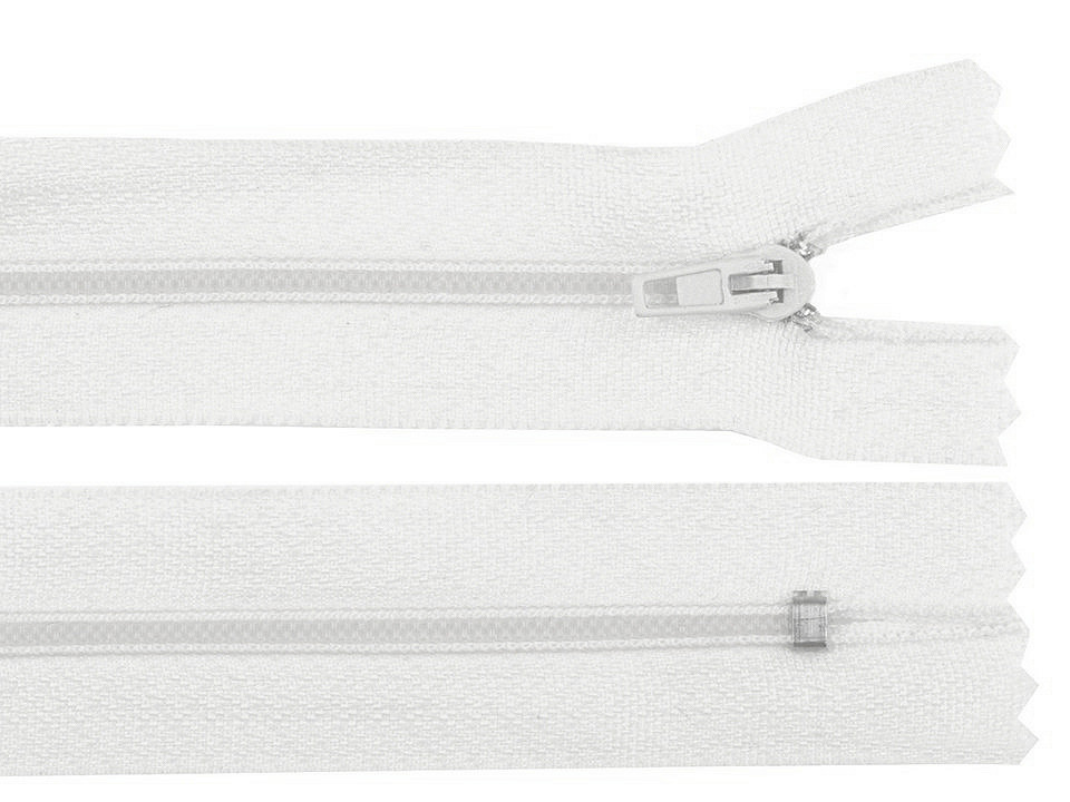 Fermoar spiralat nedetașabil no 3, lungime 30 cm - Gri neutral (1 Bucată)