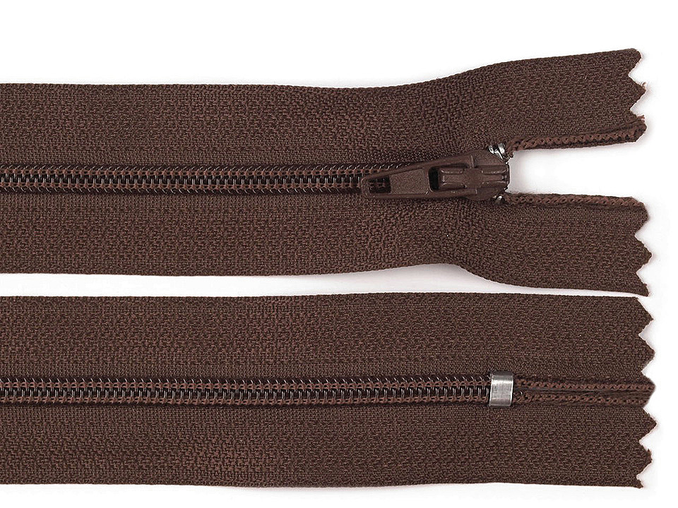 Fermoar spiralat nedetașabil no 3, lungime 25 cm - Bordo (1 Bucată) Fermoar spiralat nedetașabil no 3, lungime 25 cm - Bordo (1 Bucată)