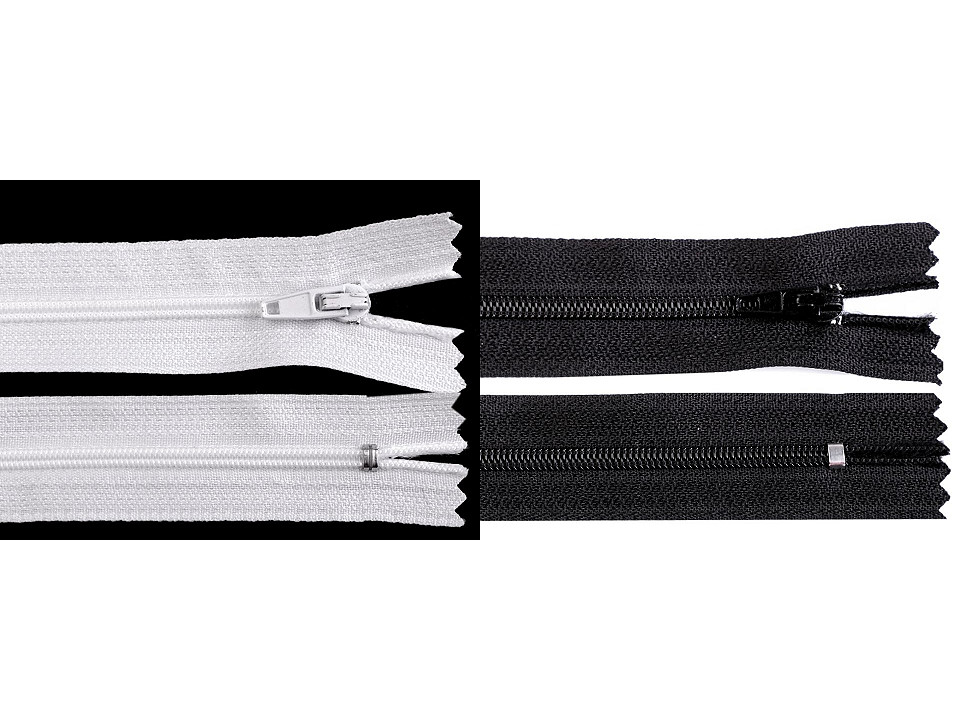 Fermoar spiralat nedetașabil cu atoblocare, no 3 lungime 18 cm - Albastru închis (1 Bucată)