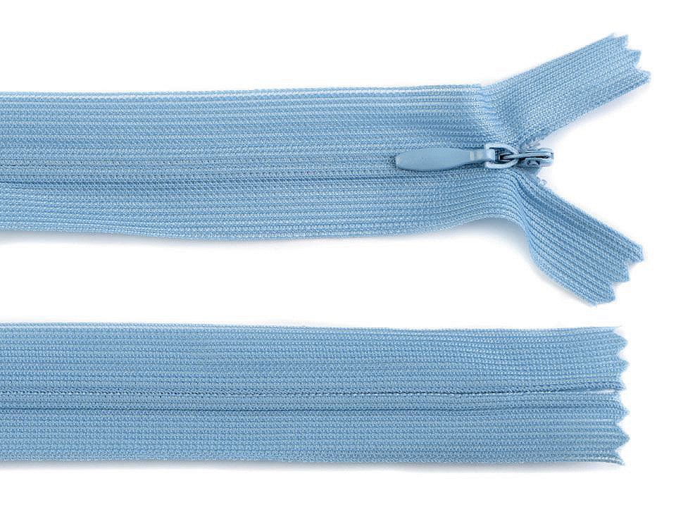 Fermoar ascuns nedetașabil, no 3 lungime 50 cm - Bleumarin (50 Bucăți) Fermoar ascuns nedetașabil, no 3 lungime 50 cm - Bleumarin (50 Bucăți)