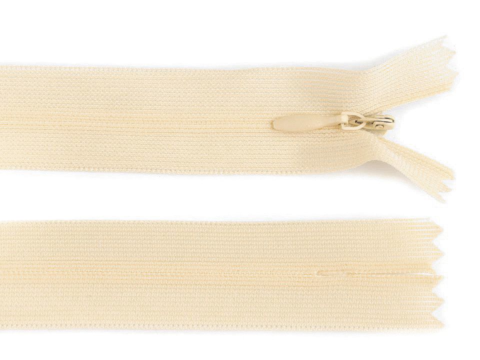 Fermoar ascuns nedetașabil, no 3 lungime 35 cm - Negru (1 Bucată)