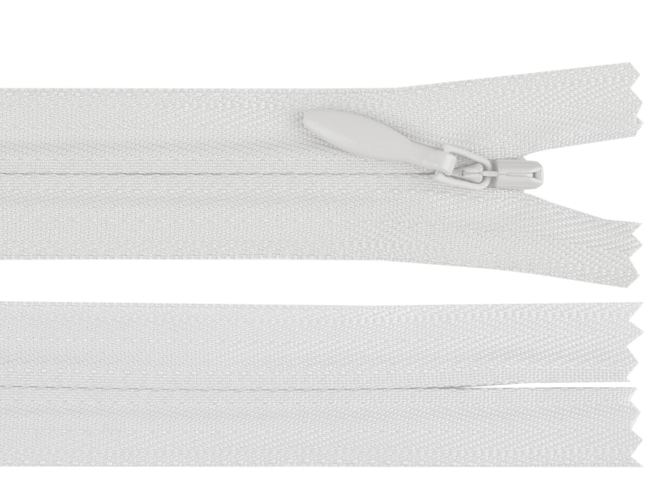 Fermoar spiralat ascuns ykk no 3 lungime 60 cm - Negru (20 Bucăți)