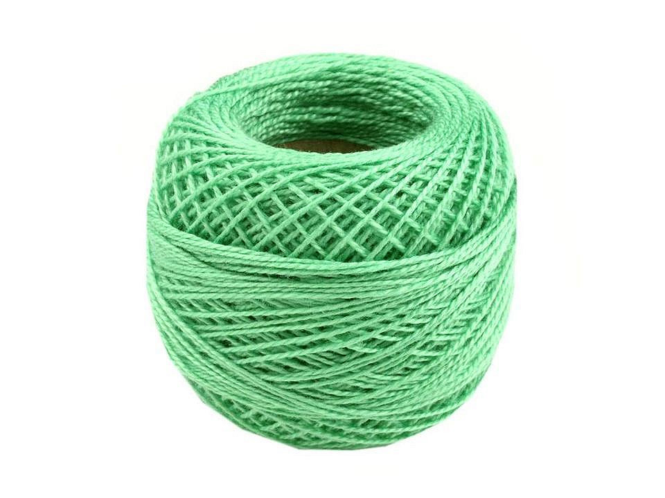 Aţă pentru brodat cotton perle nitarna cehia - Bright limegreen (10 Bucăți) Aţă pentru brodat cotton perle nitarna cehia - Bright limegreen (10 Bucăți)