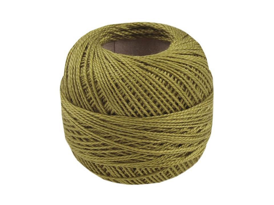 Aţă pentru brodat cotton perle nitarna cehia - Bright limegreen (10 Bucăți) Aţă pentru brodat cotton perle nitarna cehia - Bright limegreen (10 Bucăți)